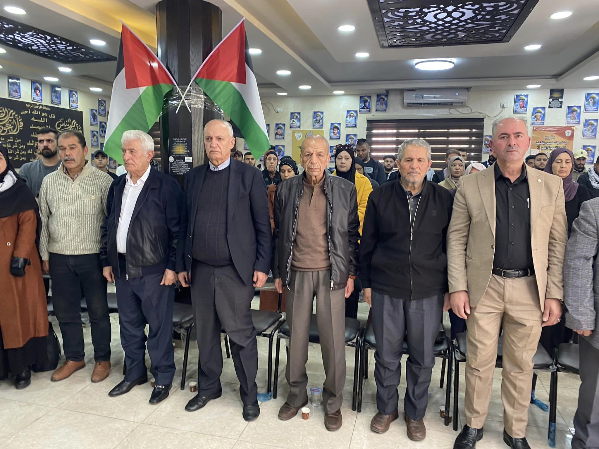 جانب من المؤتمر (عدسة: ثائر أبو بكر/ وفا)